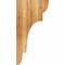 Ekena Millwork New Brighton Rough Sawn Corbel, Western Red Cedar, 6"W x 12"D x 24"H COR06X12X24NEB00RWR - alternate 3